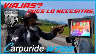 ✌️Carpuride W702😍 - INDISPENSABLE para hacer KILOMETROS🏍️