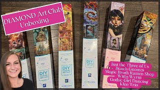 Diamond Art Club Unboxing! Let’s Look at these 6 Recently Released Kits!