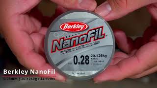 Berkley Nanofil Unifilament Fishing Line