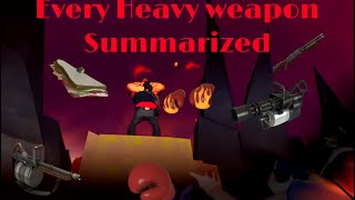 Every Heavy Weapon Summarized