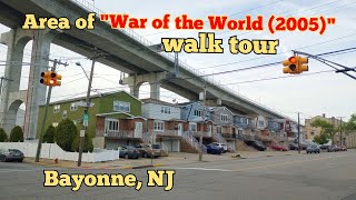 Walk tour in Bayonne, NJ | Area around where part of the movie "War of the Worlds (2005)" was filmed