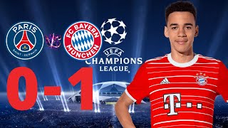 Jamal Musiala post-match interview after PSG 0-1 Bayen Munich