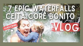 7 Epic Waterfalls at Ceita Corê Bonito MS Brazil