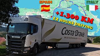 REAL TRUCK DRIVING 4K ❗Delivery to 3 COUNTRIES 1,300 KM ❗ SCANIA V8 POV