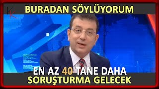 İmamoğlu'ndan İsraf Mücadelesi ''40'a Yakın Soruşturma Var En Az 40 Tane Daha Soruşturma Gelecek!''