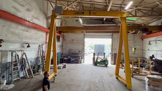 HSI Motorized Trackless Gantry Crane