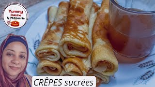 Délice exotique: Crêpes sucrées à la noix de coco @queenshibaskitchen9130