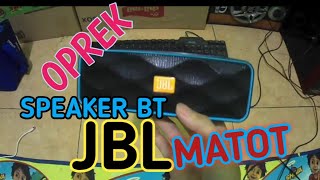 MEMPERBAIKI Speaker JBL BT MATOT