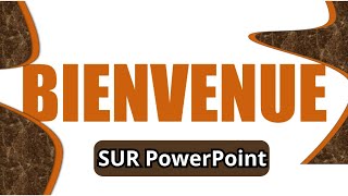 Créez un Modèle PowerPoint Captivant et Dynamique de BIENVENUE en Seulement 10 Minutes !