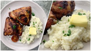 Keto Peri Peri Chicken with Cauliflower Mash (only 7g of carbs) | Juicy Cookin