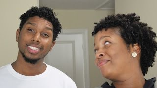 Men's Curly Hair Wash and Go ft. Camille Rose Naturals