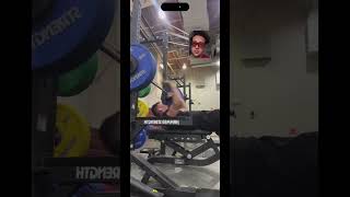 10D1 235 lb Bench. Personal best. Two reps last set