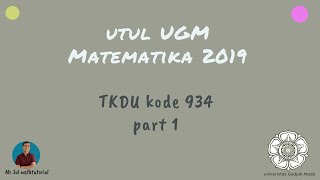 utul ugm 2019 part 1