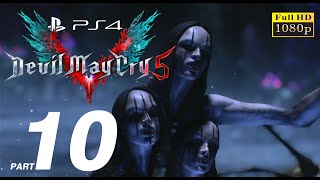 Devil May Cry 5 (PS4 1080p HD) - Walkthrough Part 10 | Diverging Point: Nero (Malphas Boss Fight)