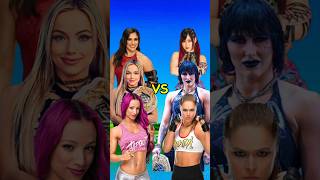 Raquel Rodriguez, Liv Morgan, Sasha Banks vs Iyo Sky, Rhea Ripley, Ronda Rousey 💥😈 #wwe