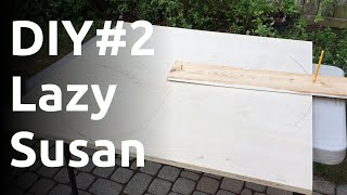 DIY: Lazy Susan - вырезаем окружность # Часть 2