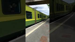 Announcement - Irish Rail DART IE8605 - Salthill & Monkstown Station, Dublin - 12/5/2022