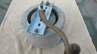 Pinon nut sheller DIY