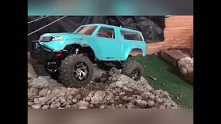 RC Crawlers Trucks & Builds INJORA SCX10II First time on a Crawler Course with 18v Drill motor