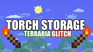 Weird Terraria Troll Glitch "Torch Storage" Tutorial