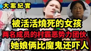 【吕鹏大案纪实】两名成员的村霸恶势力团伙，安徽村霸母女落网，亲属希望多判几年：“她娘俩比魔鬼还吓人”，呂鵬大案紀實