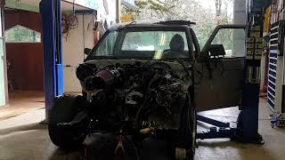 5.3 LS swapped GMC S15 quick test fire