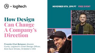 Fireside Chat with Dribbble & Logitech: How Design Can Change a Company's Direction