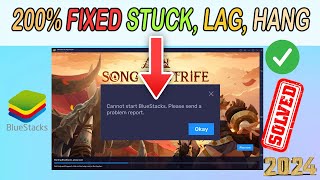 Bluestacks Lag Stuck unable to Start Fixed