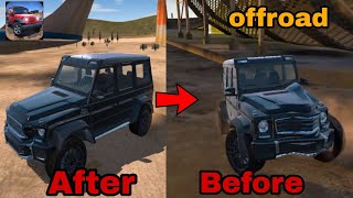 unlimited offroad simulator || G wagan offroad crashed || android gameplay