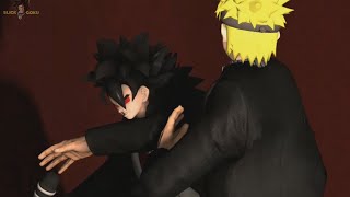 Naruto Slaps Slick Goku At Oscars!