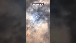 Eclipse en Mérida #eclipse #eclipsesolar #eclipsedesol #merida #meridayucatan #yucatán