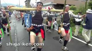 Aburahi Matsuri Festival 2011 油日祭り・奴振り