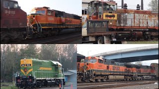 Railfanning Northwest Washington FT: CN heritage units, SD75 leaders, CP, BNSF triclops, and more!