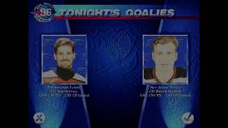 EA Sports NHL '96 - All-star Exhibition NJD 1 v PHI 12 | Flyers Humble Brodeur and Terreri in PHI