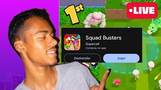 🔴 LIVE ON 🔴 Jogando O Novo Jogo da Supercell Squand Buster