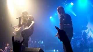 Amaranthe - Razorblade ( live in Paris - La Machine du Moulin Rouge 24/03/15 )