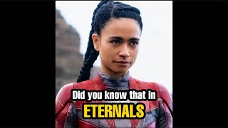 Did you know that in ETERNALS