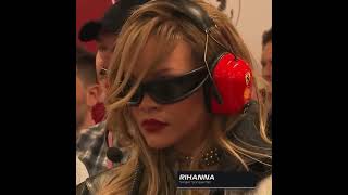 Rihanna at the Las Vegas F1 Grand Prix. twt PopBase