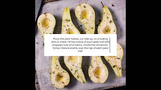 Yummy Baked Pears Recipe