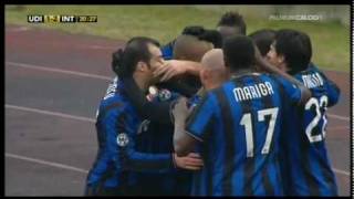 Serie A: Udinese 2-3 Inter Maicon's goal (1-2)