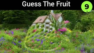 Guess The Hidden Fruit Names| Fruits Names| Quiz Game