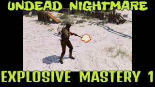 RDR1 EXPLOSIVE RIFLE MASTERY RANK 1 UNDEAD NIGHTMARE PS4 version on PS5 2023