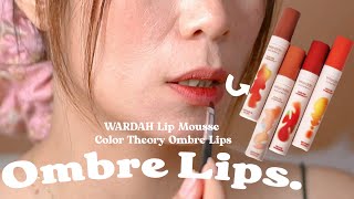 OMBRE LIPS: WARDAH COLORFIT VELVET MATTE LIP COLOR THERAPY ALL SHADES DI BIBIR GELAP 1