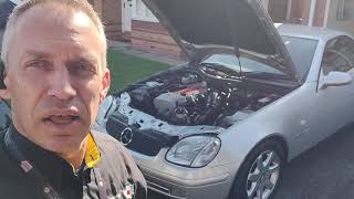 Diagnostic Consultation and Engine Carbon Clean - Mercedes SLK230 (1998 - 46,406 miles)