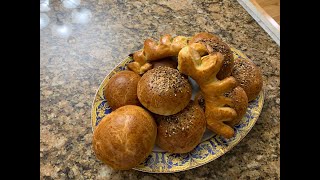 SWEET MOROCCAN BUNS/اسهل بريوش بدون ذلك مع الشرح الكافي