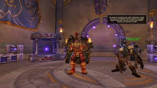 World of Warcraft Dragonflight - Unholy Death Knight new outfit and level 58 to 60 in one hour :)