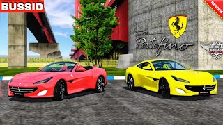 BUSSID MOD || FERRARI PORTOFINO Car Mod + Link Download FREE ! || Bus Simulator Indonesia Bus Mod