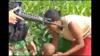 viral anak kecil ini menangis, ingin ikut om tentara