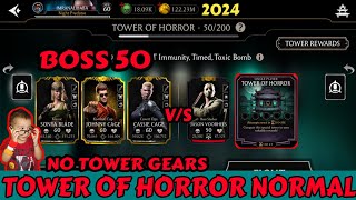 Tower Of Horror | Boss 50 | Beat By Gold Team | Mk Mobile