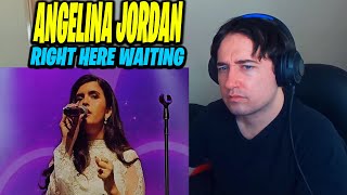 Angelina Jordan RIGHT HERE WAITING Richard Marx Cover GLENDALE CONCERT (REACTION!!)